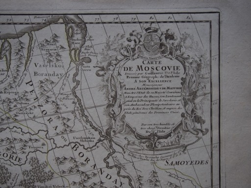 Zdjęcie oferty: Rosja Litwa Ukraina Białoruś Delisle 1780 Mapa