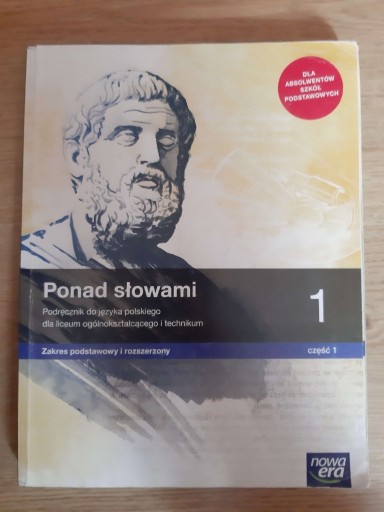 Zdjęcie oferty: Podręcznik do języka polskiego "Ponad słowami"