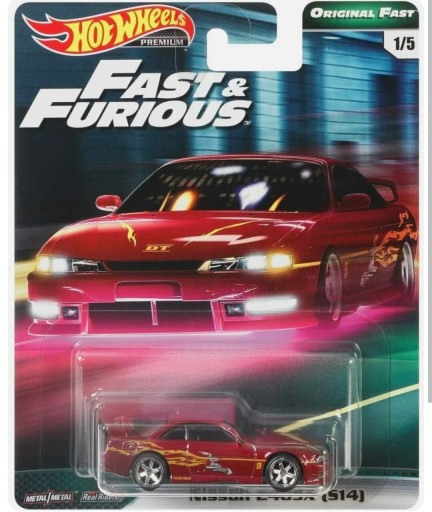 Zdjęcie oferty: Hot wheels NISSAN SILVIA S14 FAST FURIOUS ORGINAL