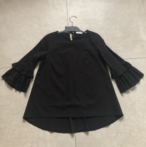 Zdjęcie oferty: Bluzka damska tunika czarna LOCI 36-38 S/M