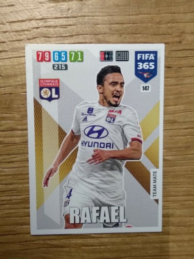 Zdjęcie oferty: Karta Fifa 365 2020 Panini Rafael nr 147 Olympique