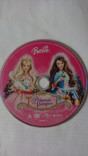 Zdjęcie oferty: Barbie jako księżniczka i żebraczka, płyta DVD