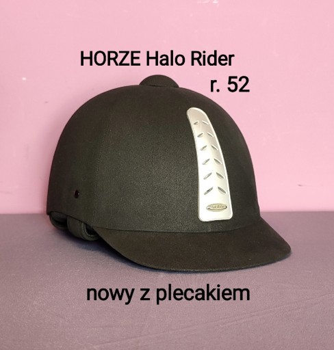 Zdjęcie oferty: Kask jeździecki HORZE Halo Rider z plecakiem r. 52