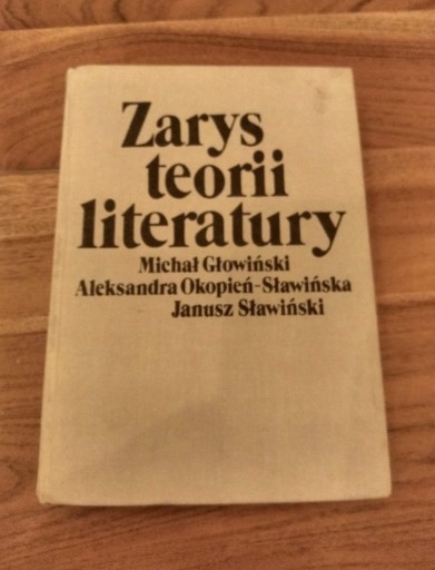 Zdjęcie oferty: Zarys teorii literatury (po 01.05.)