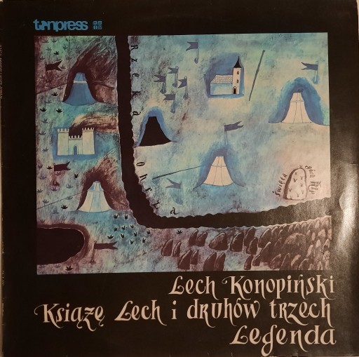 Zdjęcie oferty: KSIĄŻĘ LECH I DRUHÓW TRZECH. LEGENDA-PŁYTA WINYL.
