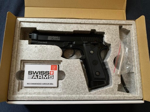 Zdjęcie oferty: Wiatrówka CyberGun Swiss Arms GSG P92 4,5 mm