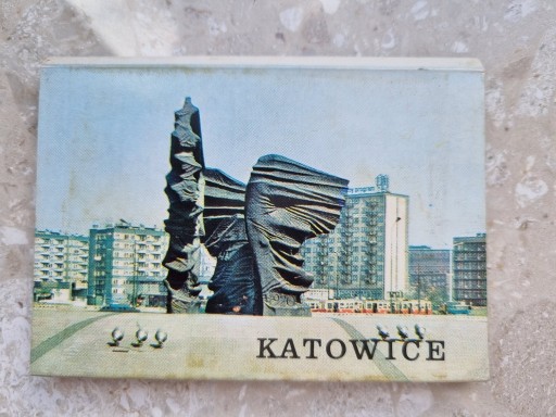 Zdjęcie oferty: KATOWICE – składanka 9 pocztówek z 1971