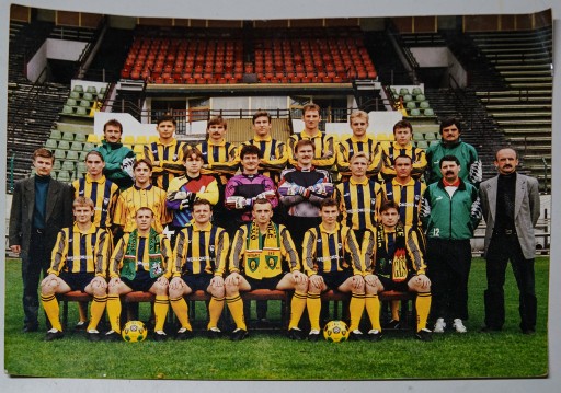 Zdjęcie oferty: GKS Katowice - zdjęcie z autografami, lata 96/97 