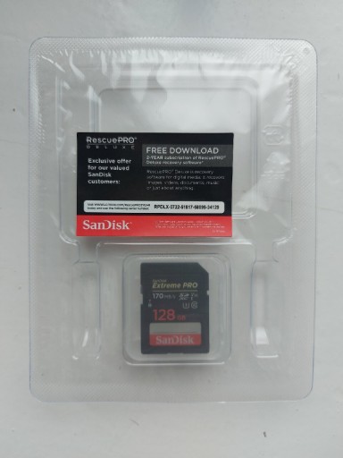 Zdjęcie oferty: Karta pamięci SDXC SANDISK EXTREME PRO 170/90 MB/s