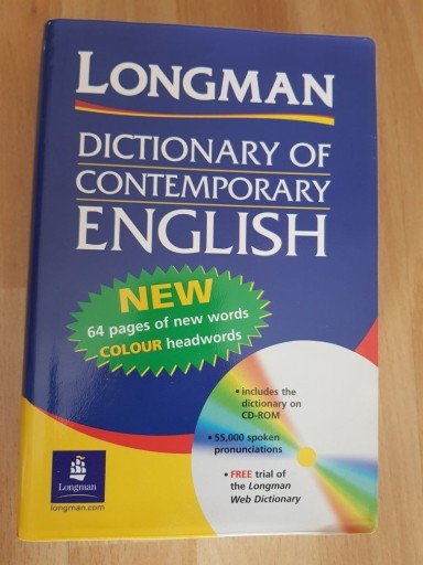Zdjęcie oferty: Dictionary of contemporary English Longman