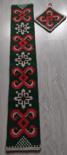 Zdjęcie oferty: Kilim, zawieszka hand made design skandynawski 