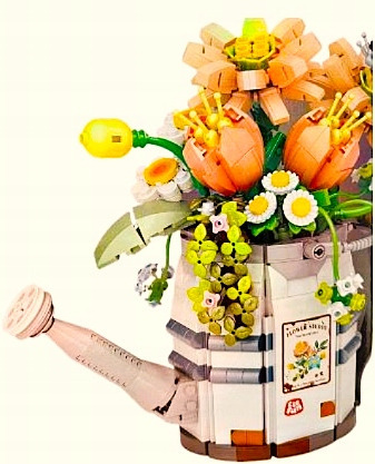 Zdjęcie oferty: Klocki elefun - kwiatowa konewka 1118 elementów