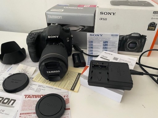 Zdjęcie oferty: SONY alpha a68 + obiektyw Tamron 18-200 mm okazja 