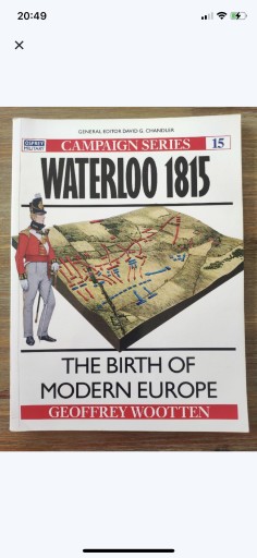 Zdjęcie oferty: Osprey Waterloo 1815 The British Modern Europe