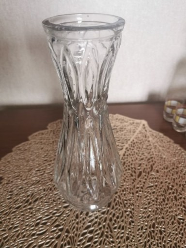 Zdjęcie oferty: Stary szklany wazon!  PRL !