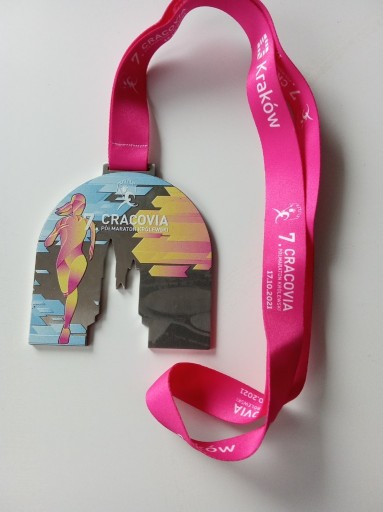 Zdjęcie oferty: Cracovia Półmaraton Królewski medal