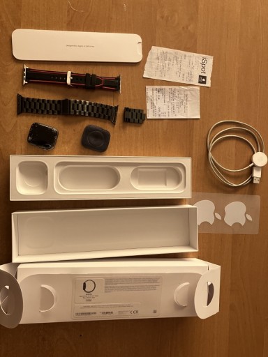 Zdjęcie oferty: iPhone Apple Watch 4 44 zegarek smartwatch zestaw