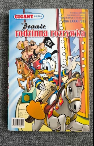 Zdjęcie oferty: komiks GIGANT tom 81 z 2007 r. - Rodzinna rozrywka