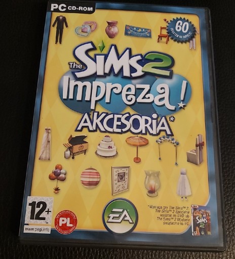 Zdjęcie oferty: Gra sims 2 impreza -Akcesoria