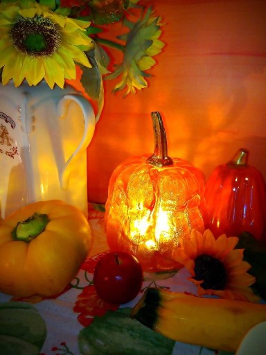 Zdjęcie oferty: Lampion LED dynia Halloween 