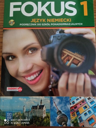 Zdjęcie oferty: Podręcznik Język niemiecki Fokus 1