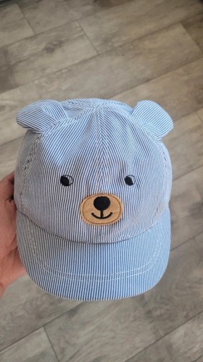 Zdjęcie oferty: New collection niebieska czapka bawełniana z daszkiem r. 48