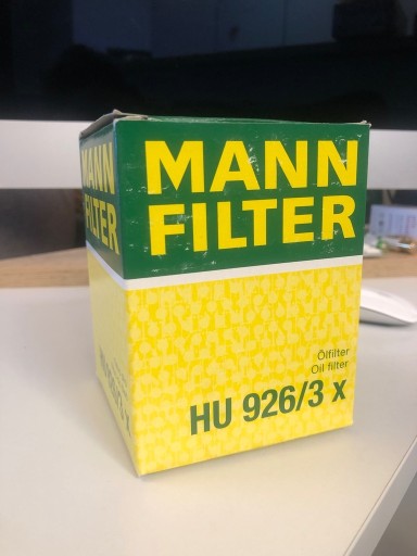 Zdjęcie oferty: Filtr MANN HU 926/3 x