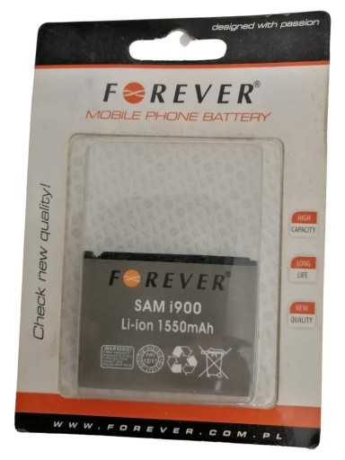 Zdjęcie oferty: Bateria do telefonu Samsung i900 Omnia 1550 mAh