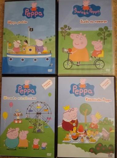 Zdjęcie oferty: Płyty DVD świnka Peppa 