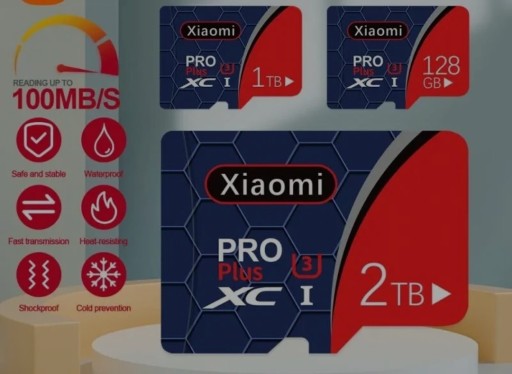 Zdjęcie oferty: Karta pamięci MI Xiaomi microSD FT + ADAPTER  2 TB