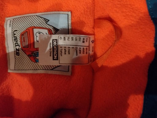 Zdjęcie oferty: Kombinezon narciarski Wedze 3 lata 90-98 cm