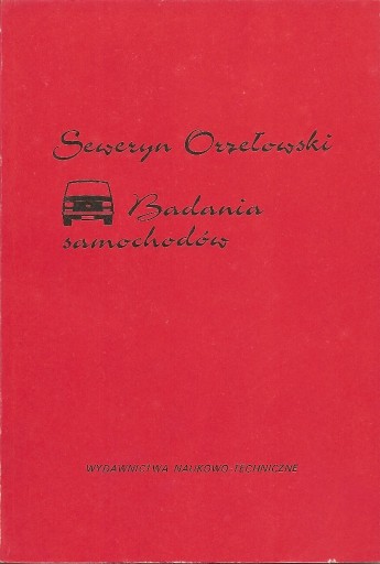 Zdjęcie oferty: Badania samochodu Seweryn Orzełowski