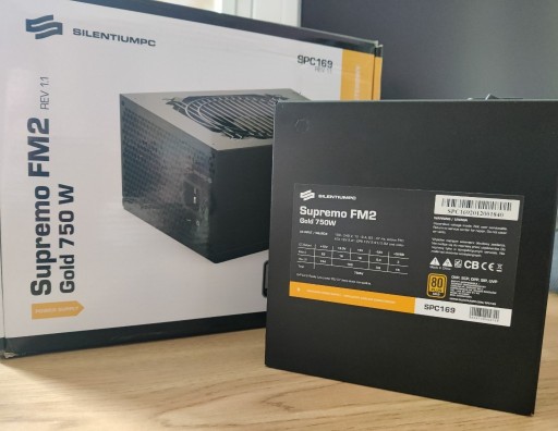 Zdjęcie oferty: SilentiumPC SupremoFM2 750W 80plus GOLD