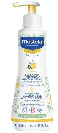 Zdjęcie oferty: MUSTELA BEBE Żel do mycia z Cold Cream 300 ml