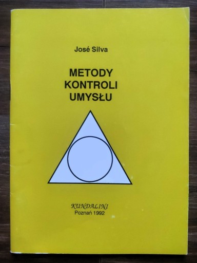 Zdjęcie oferty: "Metody kontroli umysłu" José Silva