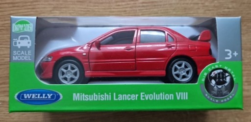 Zdjęcie oferty: Welly Model Metalowy Mitsubishi Lancer Evolution