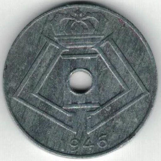 Zdjęcie oferty: Belgia 10 centymów centimes 1946 E-Q 22 mm nr 1