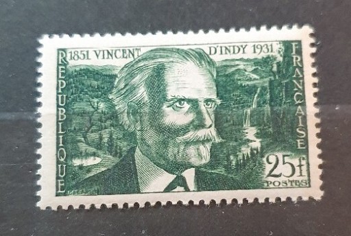 Zdjęcie oferty: Francja 1951r  Mi 901** muzyka,komp V. d'Indy