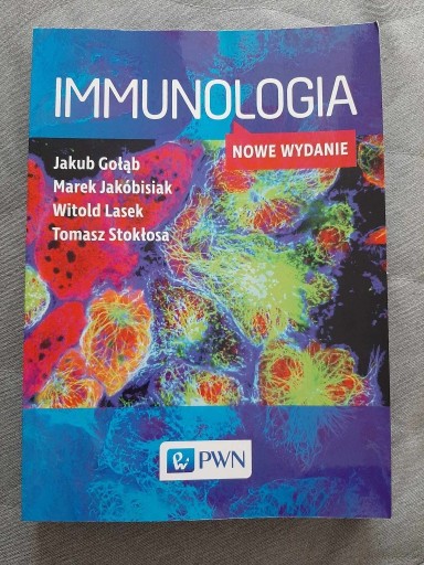 Zdjęcie oferty: "Immunologia" nowe J. Gołąb, Jakóbisiak, Lasek