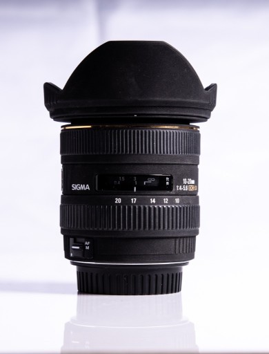 Zdjęcie oferty: Obiektyw Sigma Canon EF-S 10-20mm F4-5.6 EX DC HSM