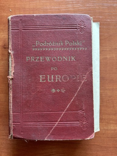 Zdjęcie oferty: Przewodnik Po Europie Podróżnik Polski 1909 +Mapy 