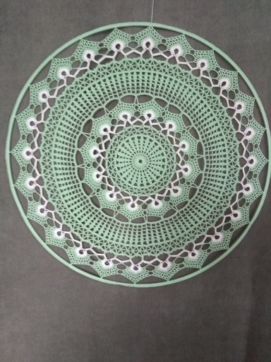 Zdjęcie oferty: Łapacz snów mandala 55cm szydełko rękodzieło