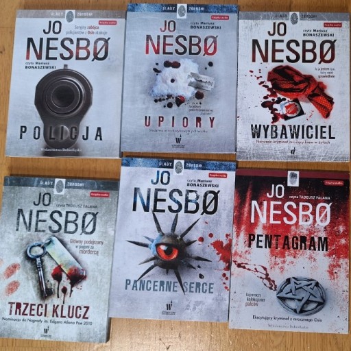 Zdjęcie oferty: Jo nesbo - Hary Hole 6 książek z serii 
