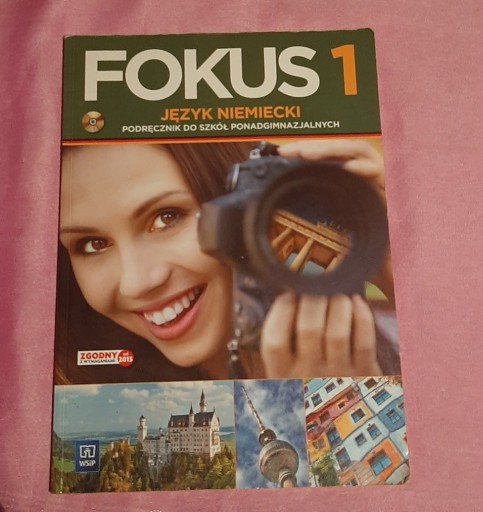 Zdjęcie oferty: Fokus j. niem. podr PG ZP cz.1 + CD w.2015 WSiP