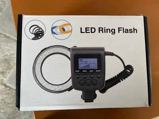 Zdjęcie oferty: Lampa błyskowa LED RING FLASH do Nikon ,Canon itp.