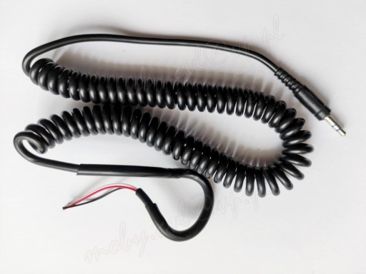 Zdjęcie oferty: kabel ze słuchawek skręcany mini-jack 3,5mm 