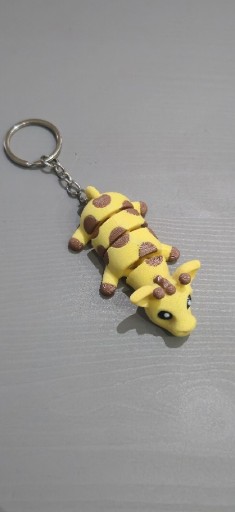 Zdjęcie oferty: Brelok Żyrafa 3d – fidget, gadżet do kluczy / plecaka