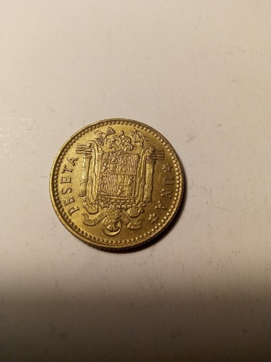 Zdjęcie oferty: 1 peseta pesetas 1975r. Hiszpania. Piękna.