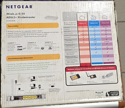 Zdjęcie oferty: Router Modem DG834GB NETGEAR