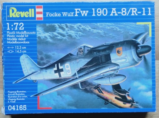 Zdjęcie oferty: Focke Wulf FW 190 A-8/R-11 Revell 1/72